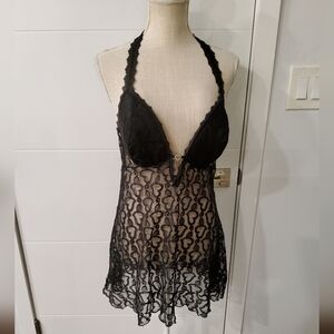 Cinema Atoile Seductivewear Lace Slip Dress Size L